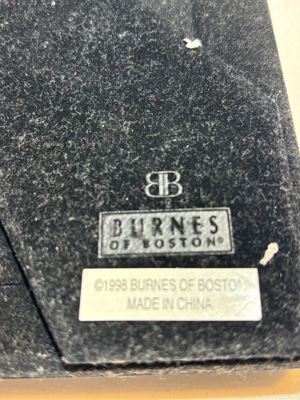 Classic Burns of Boston silver and steel gray Photo Frame 4x6